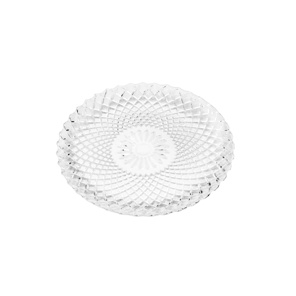 CJ PARA BOLO 1 PRATO 31cm E 6 PRATOS 16cm TRANSPARENTE - Imagem 3