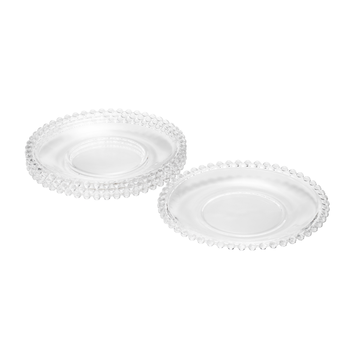 Prato de Sobremesa Cristal Pearl 20 cm - Imagem 3