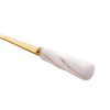 CJ 4 Colheres Aço Inox p/ chá Flowers Dourado/Branco - Imagem 4
