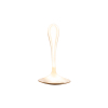 CJ 4 Colheres Aço Inox p/ chá Heart Dourado - Imagem 5