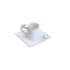 Cj 6 Xícaras Café Porcelana Birds Colorido 80ml - Imagem 3