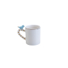Cj 6 Xícaras Café Porcelana Birds Colorido 80ml - Imagem 6