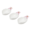 CJ 3 BOWLS PORCELANA BORBOLETAS 13x7x3cm