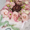 Flowerbox Murano Rosa - Imagem 3