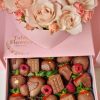 Flowerbox Surpresa Strawberries cor rosa - Imagem 4