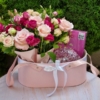 Flowerbox Lily no Potiche de Cristal e Pralinas Lindt