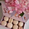 Flowerbox rosas, hortênsias macarons - Imagem 2