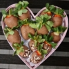 Heart Box Morangos cobertos com Chocolate - Imagem 4