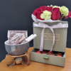 Flowerbox com kit fondue