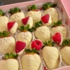 Flowerbox Supresa coração rosas e chocoberry - Imagem 3