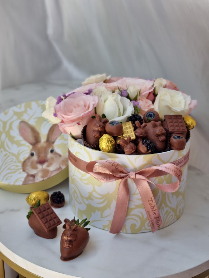 Flowerbox Yellow Bunny Chocoberry - Imagem 3