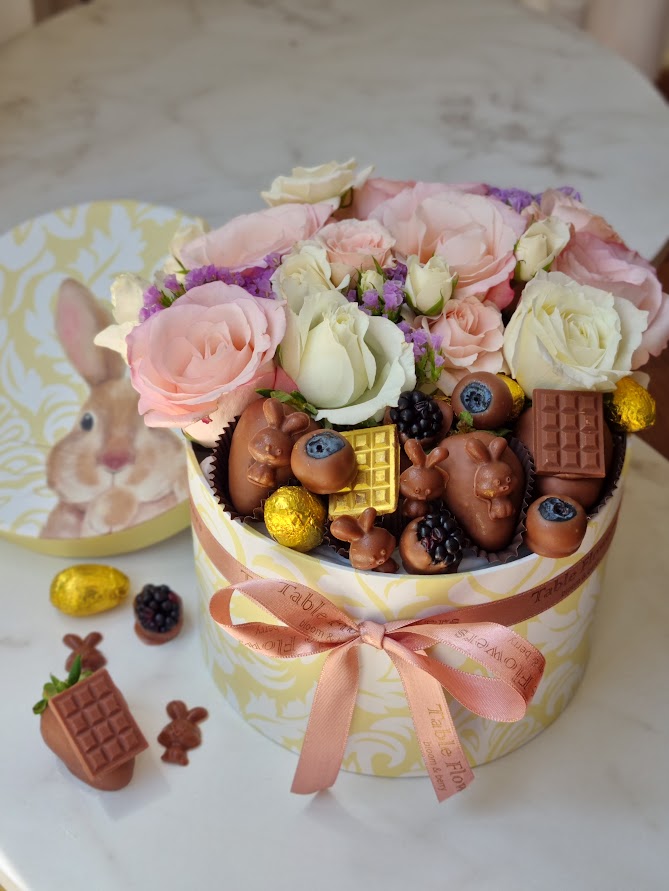 Flowerbox Yellow Bunny Chocoberry - Imagem 2