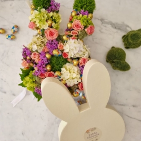 Alternative view of Bunny Garden ovinhos de chocolate