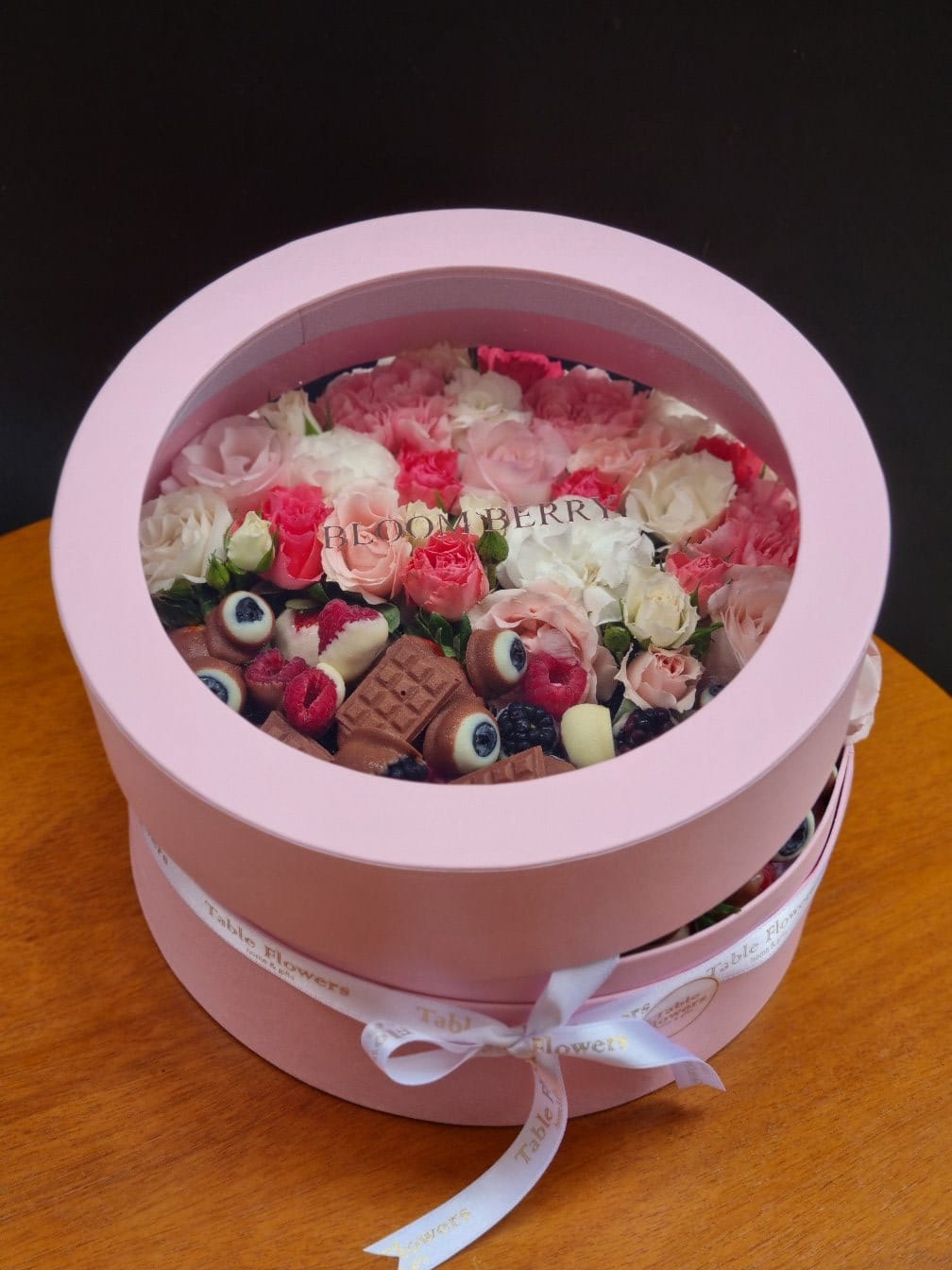 La Belle flores e chocoberry - box rosa - Imagem 3