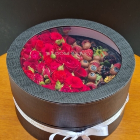 Alternative view of La Belle flores e chocoberry - black