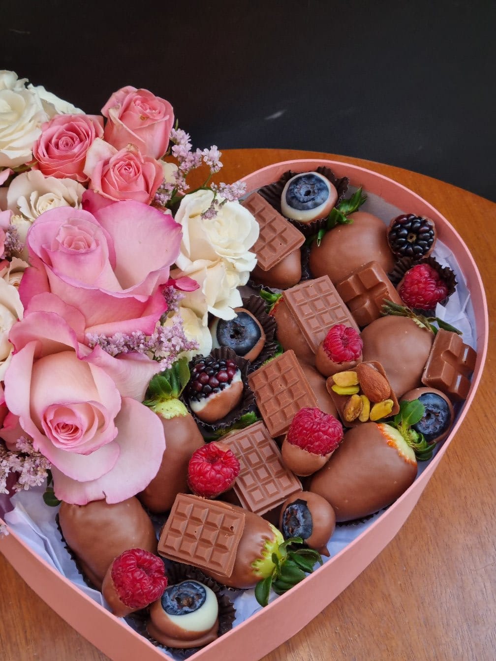 Heart Box Flores e Chocoberry - Imagem 3