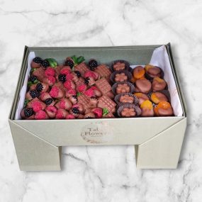 Table box bloom berry - verde oliva