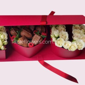 Box I love you Chocoberry e Rosas
