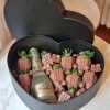 Heart box Strawberries e Freixenet