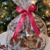 Prato 2 andares Cookies, Tâmaras recheadas e Bombons de Amendoim - Imagem 3