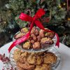 Prato 2 andares Cookies, Tâmaras recheadas e Bombons de Amendoim