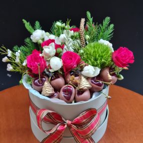 Flowerbox Natalina Flores e Chocoberry