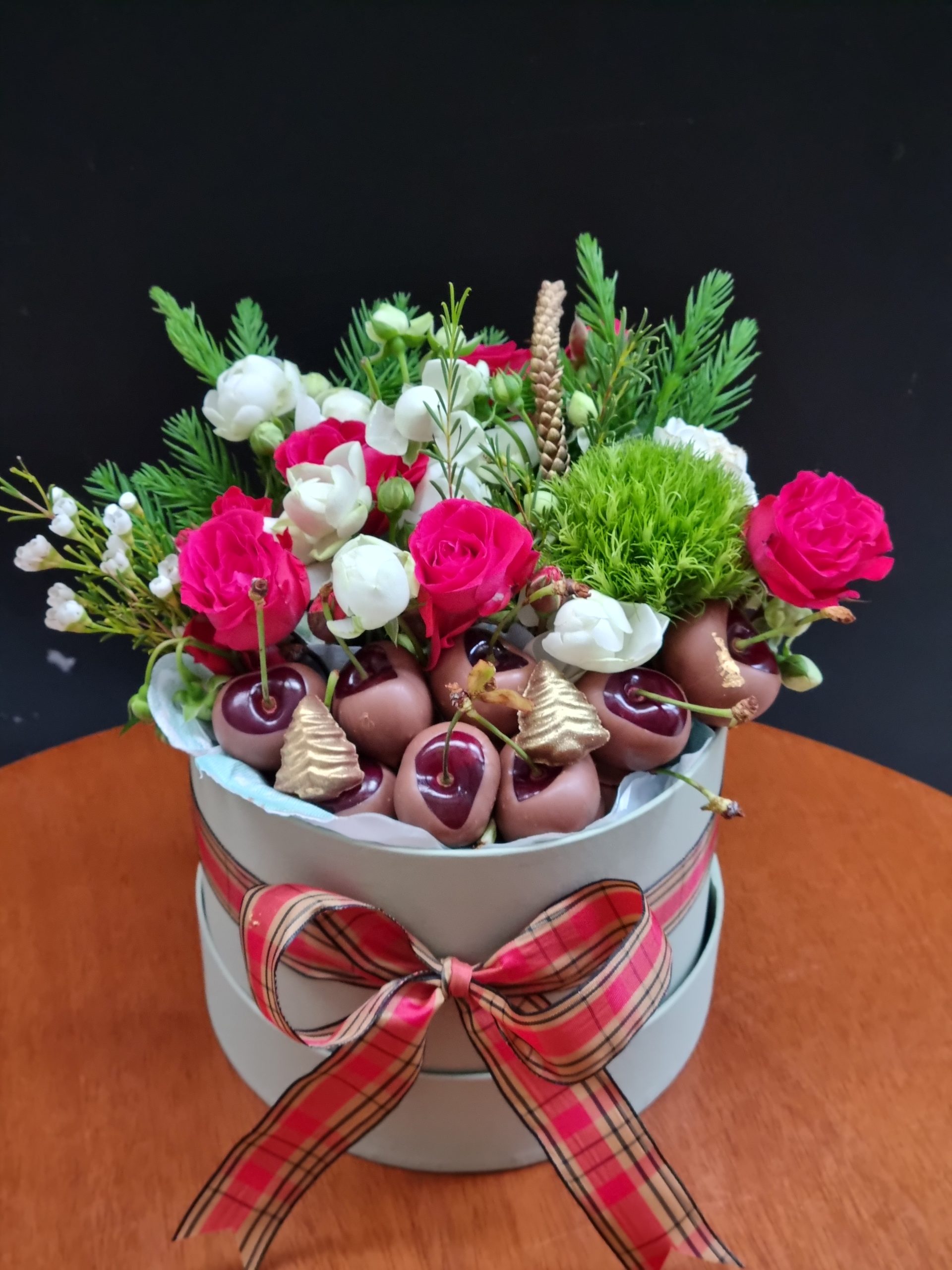 Flowerbox Natalina Flores e Chocoberry