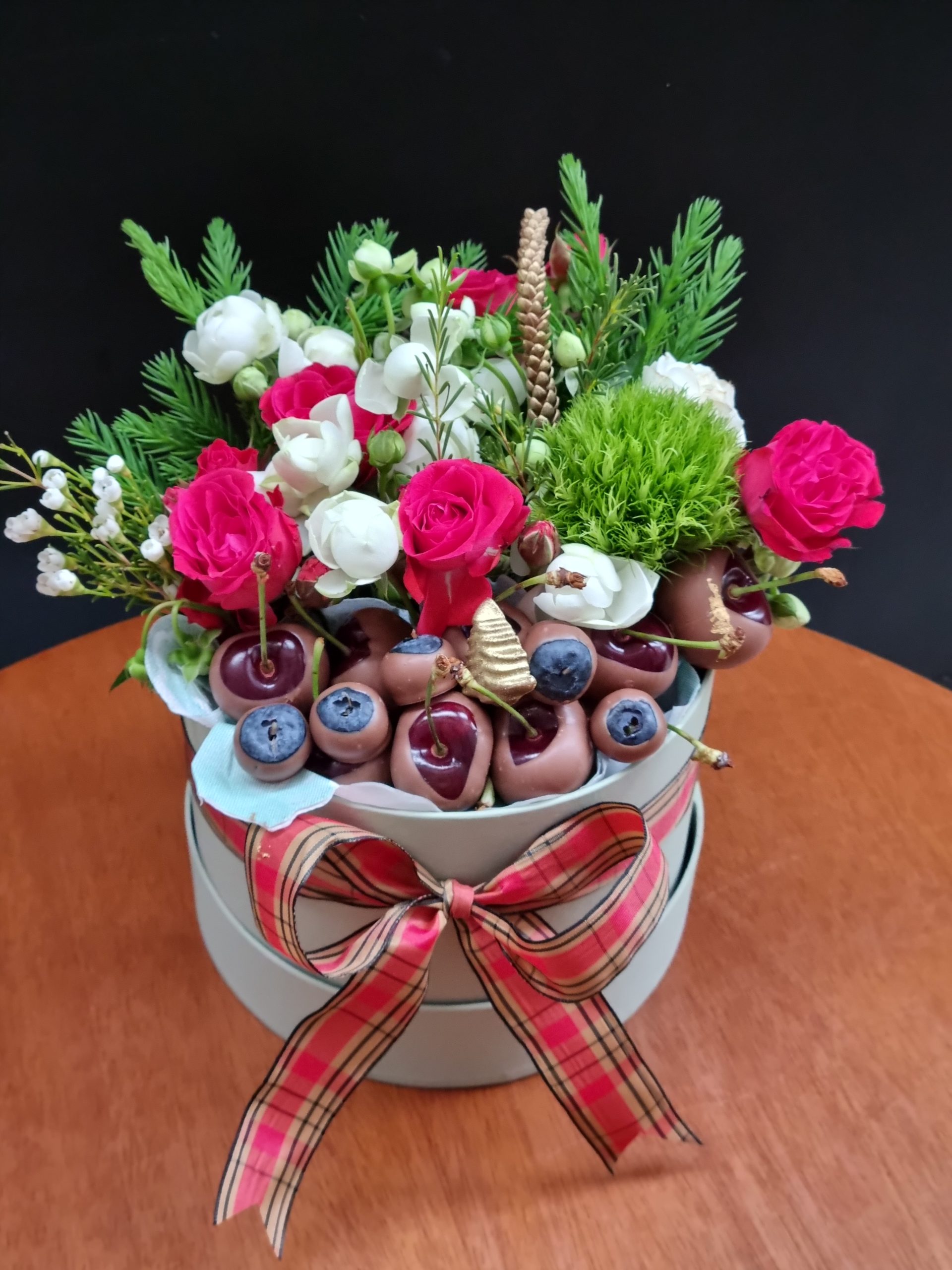 Flowerbox Natalina Flores e Chocoberry - Imagem 2